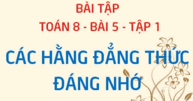 Bài tập vận dụng hằng đẳng thức: Tổng hai lập phương, hiệu hai lập phương - Toán 8 bài 5 tập 1